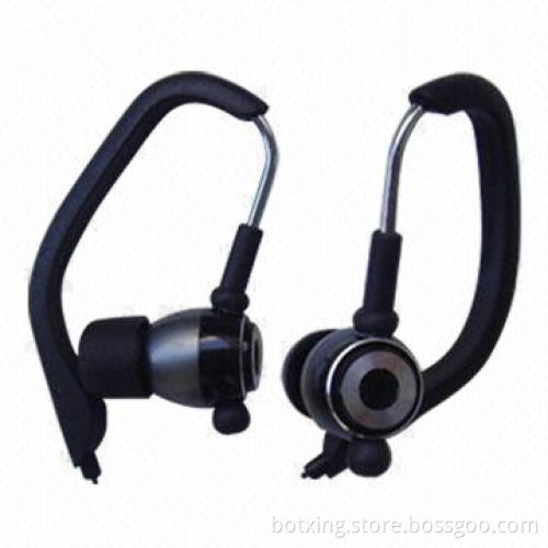 New Design Hang-ear Earphones with 20 to 20,000Hz Frequency Response